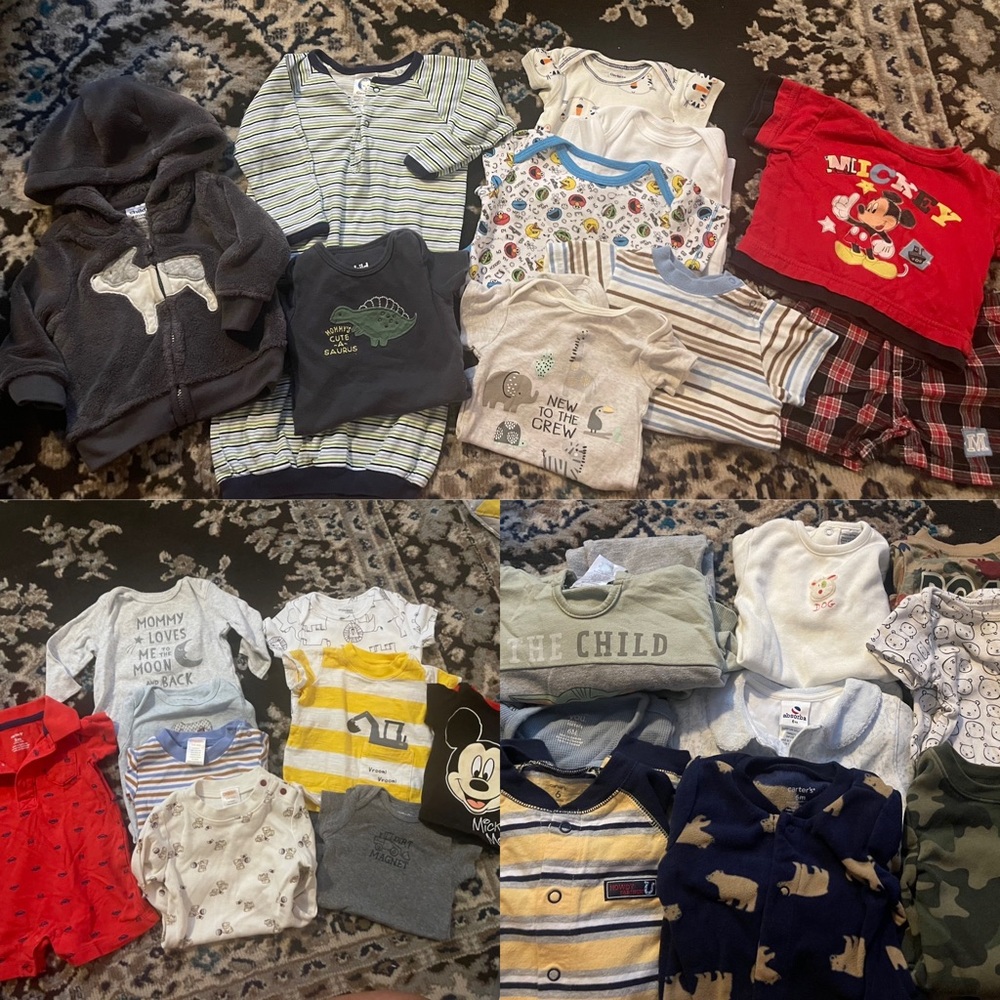 Baby boy clothes bundle 3-6 month